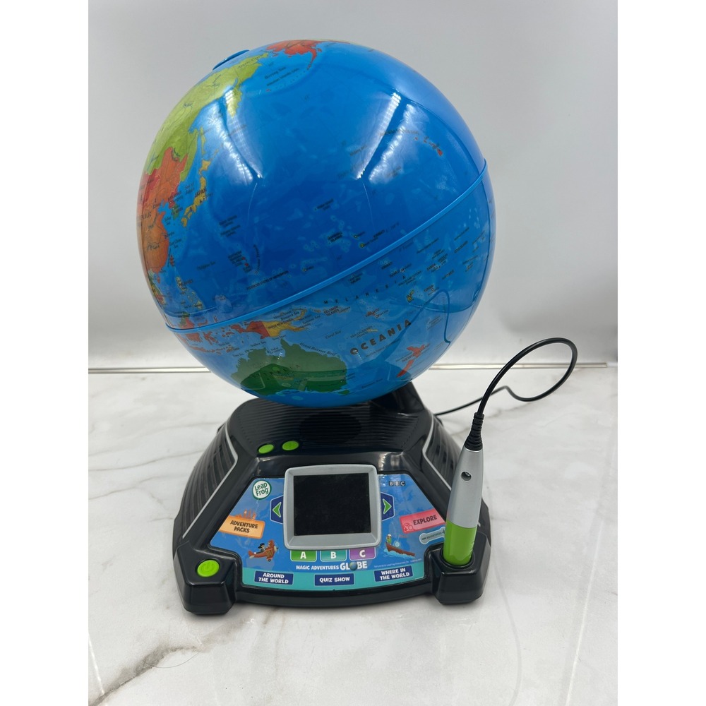 LeapFrog Magic Adventures Globe Interactive Learning Toy with BBC Video Screen